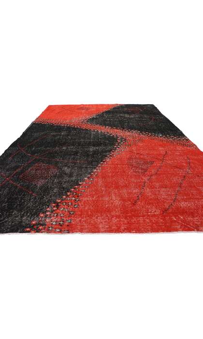 7 x 10 Zeki Muren Vintage Turkish Sivas Rug 52649