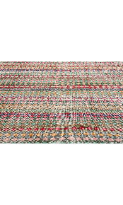 6 x 10 Zeki Muren Vintage Turkish Sivas Rug 53295