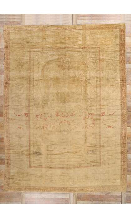 11 x 14 Late 19th Century Antique European Austrian Rug 76605