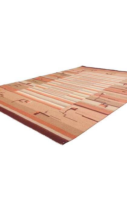 6 x 10 Laila Karttunen Antique Finnish Flatweave Rug 78466