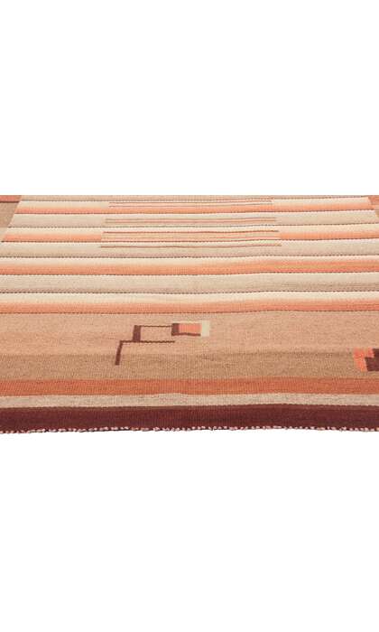 6 x 10 Laila Karttunen Antique Finnish Flatweave Rug 78466