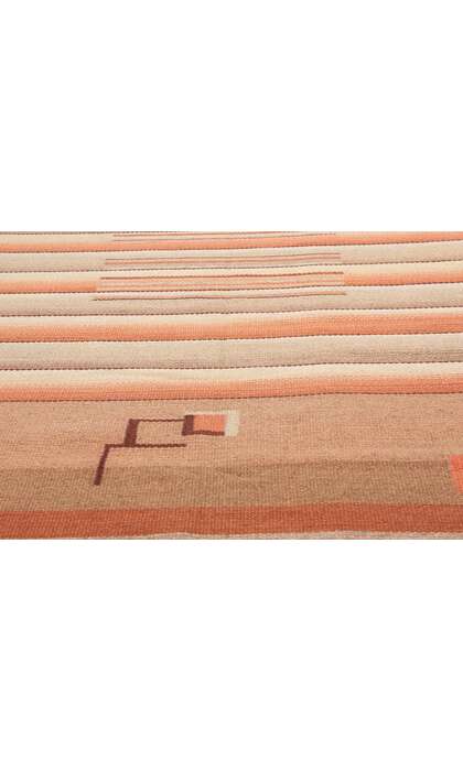 6 x 10 Laila Karttunen Antique Finnish Flatweave Rug 78466