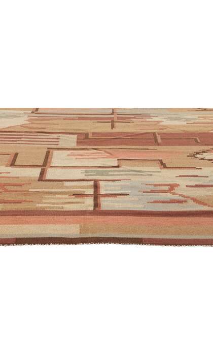 8 x 11 Greta Skogster Antique Finnish Flatweave Rug 78465