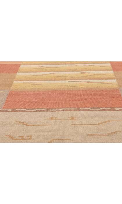 6 x 10 Margareta Ahlstedt-Willandt Antique Finnish Flatweave Rug 78477