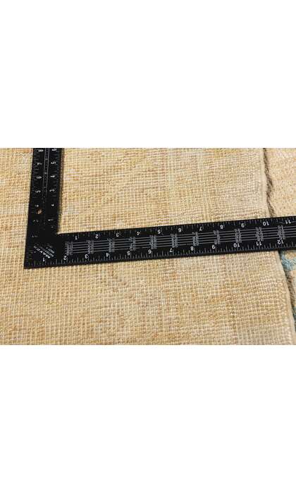 10 x 14 Distressed Antique Turkish Oushak Rug 51592