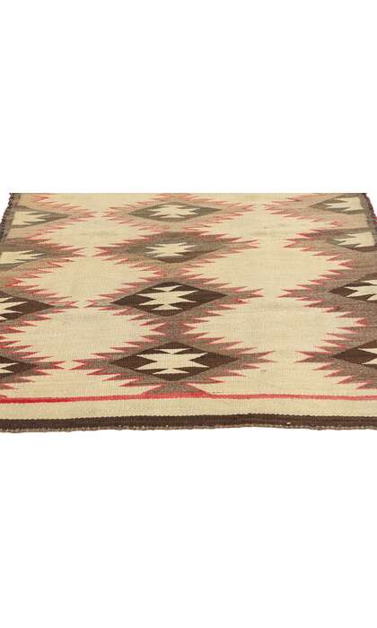 3 x 5 Late 19th Century Antique Eye Dazzler Navajo Rug 79163