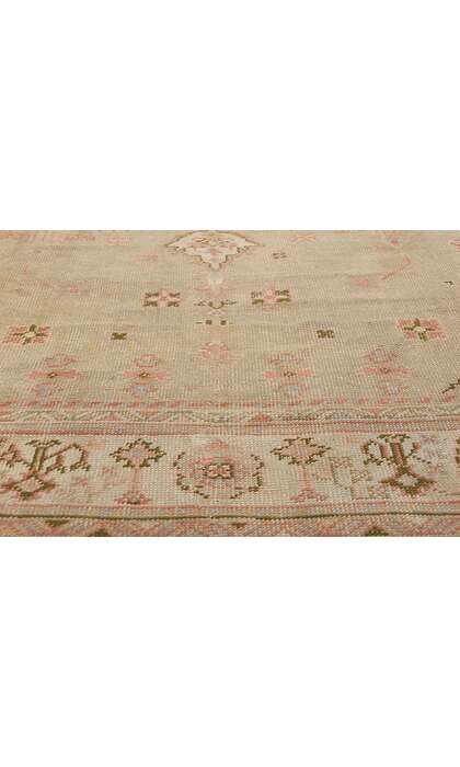 10 x 13 Antique Turkish Oushak Rug 73571