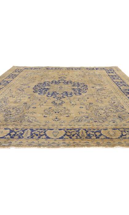 9 x 12 Antique Turkish Oushak Rug 51291