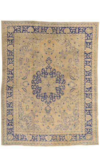 9 x 12 Antique Turkish Oushak Rug 51291