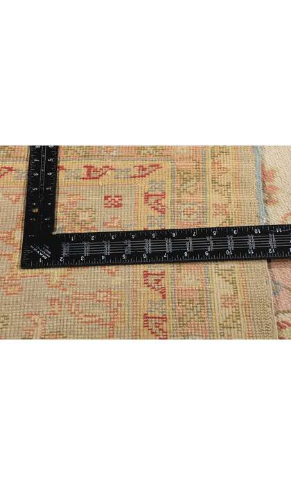 8 x 11 Antique Muted Pastel Turkish Oushak Rug 71741