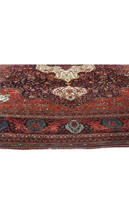 11 x 16 Antique Persian Sarouk Farahan Rug 79125