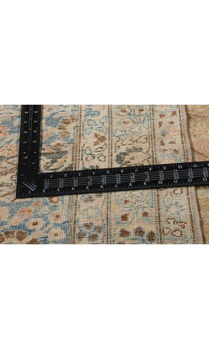 13 x 14 Late 19th Century Antique Persian Khorassan Rug 52678