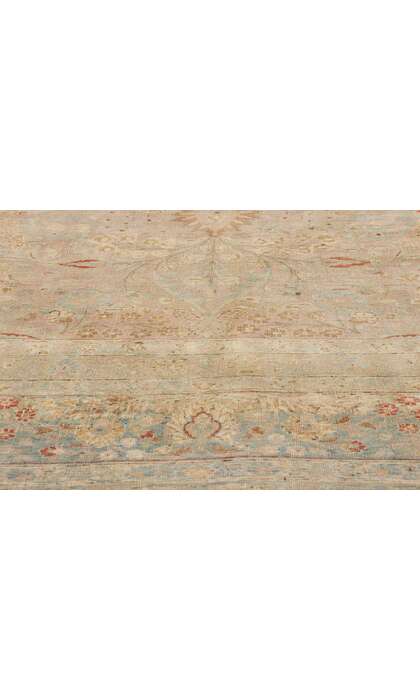 13 x 14 Late 19th Century Antique Persian Khorassan Rug 52678