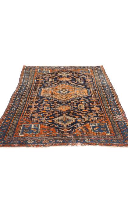 3 x 5 Late 19th Century Antique Persian Malayer Rug 79170