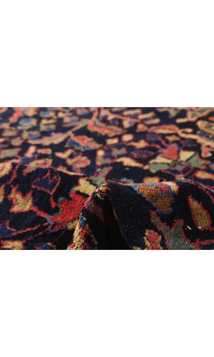 6 x 6 Late 19th Century Antique Persian Malayer Rug 79175