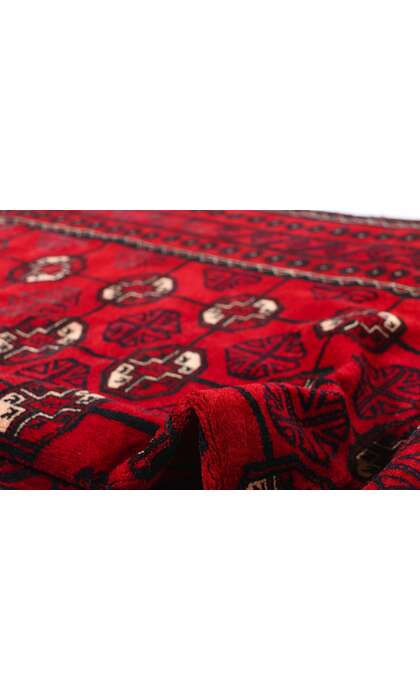 4 x 7 Antique Persian Turkoman Rug 79164