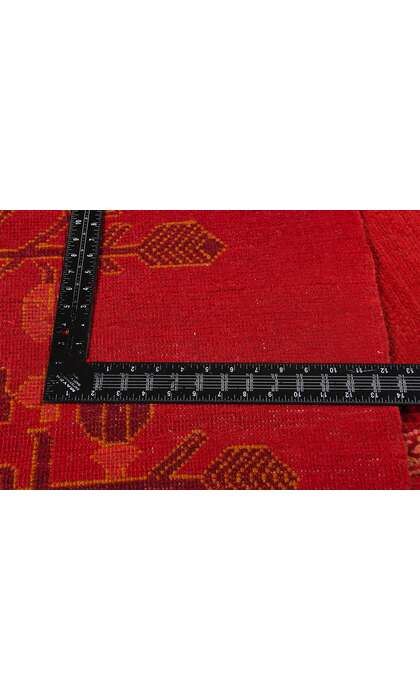 10 x 12 Antique Red Turkish Oushak Rug 74999