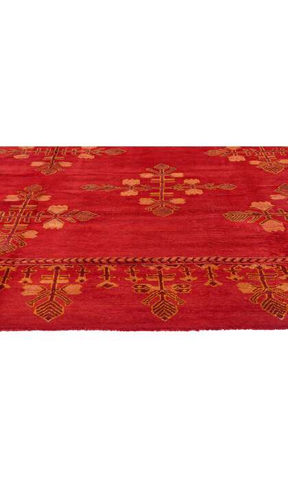 10 x 12 Antique Red Turkish Oushak Rug 74999