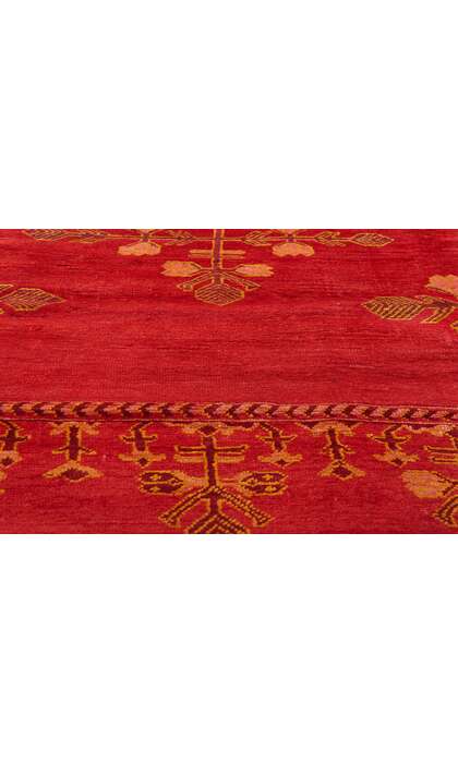10 x 12 Antique Red Turkish Oushak Rug 74999