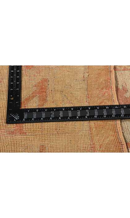 10 x 12 Late 19th Century Antique Turkish Oushak Rug 73736