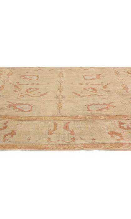 10 x 12 Late 19th Century Antique Turkish Oushak Rug 73736