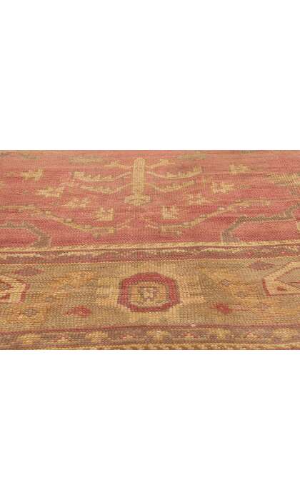 10 x 13 Late 19th Century Antique Turkish Oushak Rug 73592