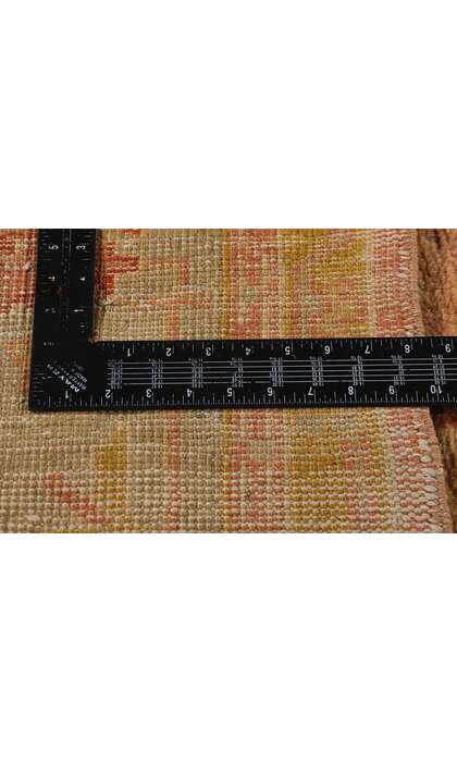 10 x 14 Late 19th Century Antique Turkish Oushak Rug 73159