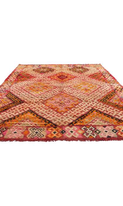 6 x 9 Vintage Beni MGuild Moroccan Rug 21522