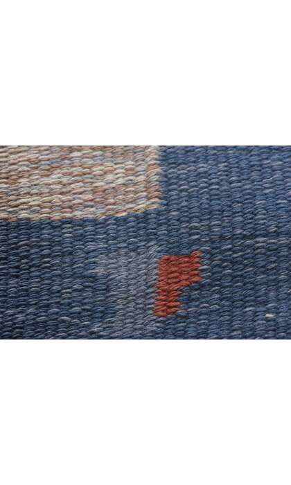 5 x 8 Erik Lundberg Vintage Swedish Rollakan Rug 79061