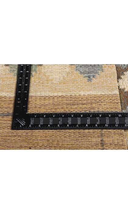 4 x 7 Ingegerd Silow Vintage Swedish Rollakan Rug 79059