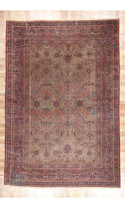 13 x 19 Oversized Antique Turkish Sivas Rug 79161