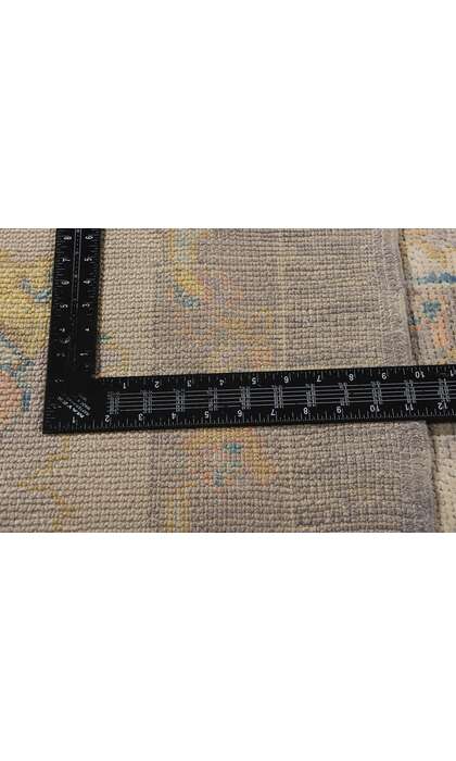 11 x 14 Colorful Turkish Oushak Rug 52731