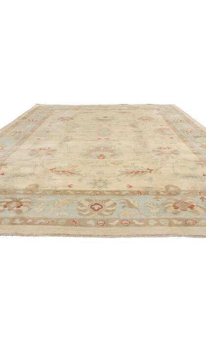 10 x 15 Modern Turkish Oushak Rug 50860