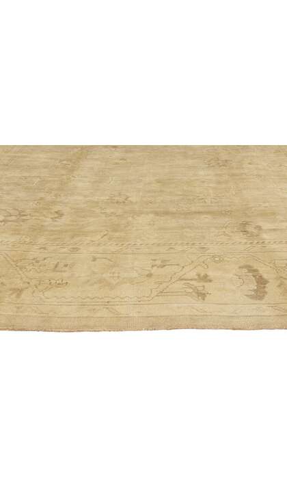11 x 15 Modern Earth-Tone Turkish Oushak Rug 50742