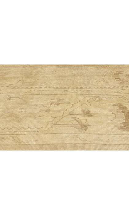 11 x 15 Modern Earth-Tone Turkish Oushak Rug 50742