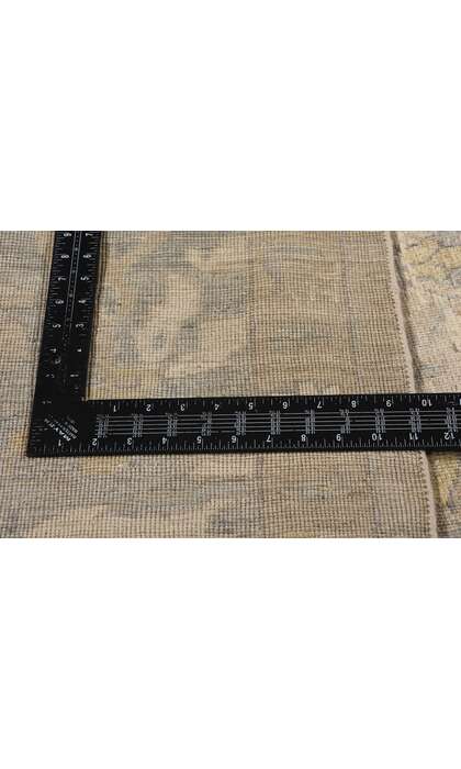 12 x 15 Vintage-Inspired Earth-Tone Oushak Rug 30719