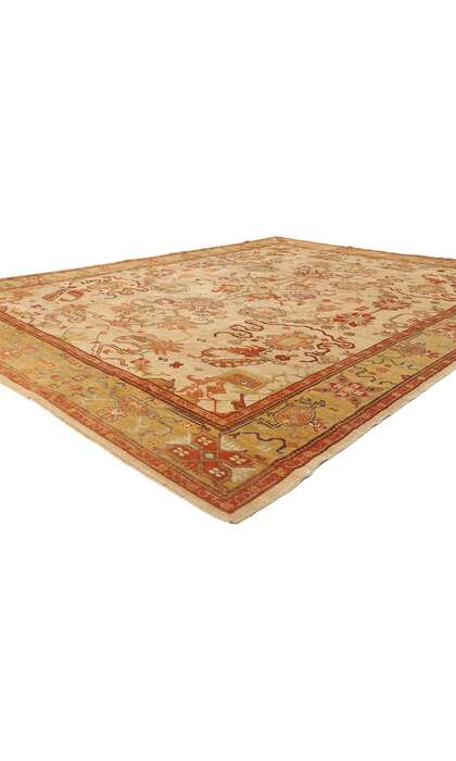 10 x 12 Modern Turkish Oushak Rug 74067