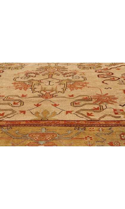 10 x 12 Modern Turkish Oushak Rug 74067
