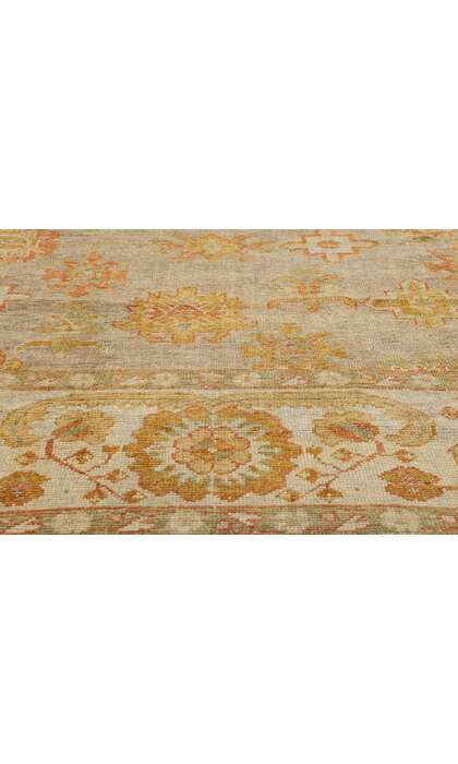 10 x 13 Modern Turkish Oushak Rug 50603
