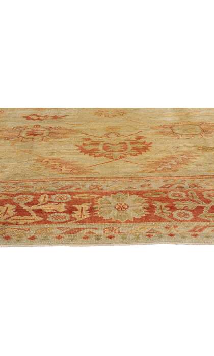 10 x 14 Modern Turkish Oushak Rug 50368