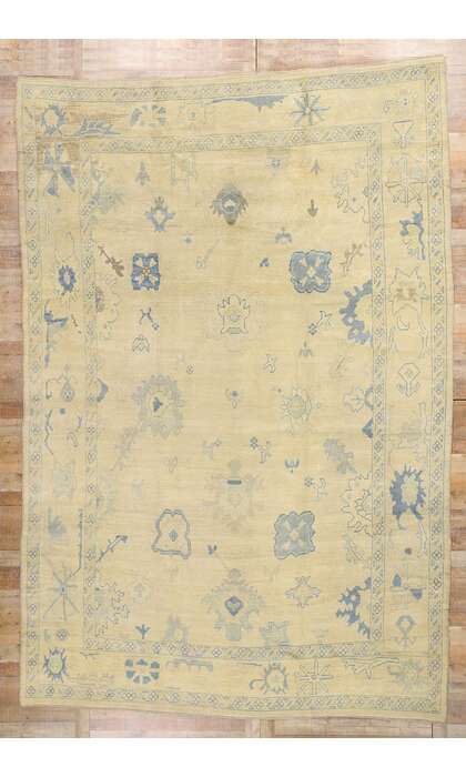 10 x 15 Modern Turkish Oushak Rug 51611