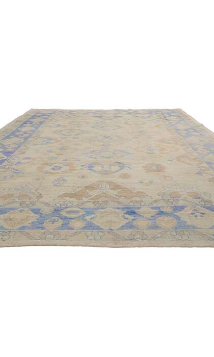 10 x 15 Modern Turkish Oushak Rug 51613