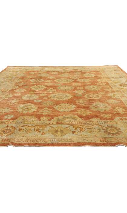 9 x 11 Modern Turkish Oushak Rug 50536