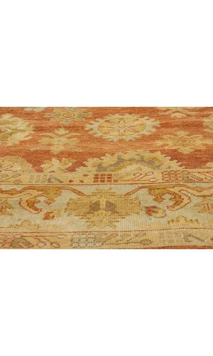 9 x 11 Modern Turkish Oushak Rug 50536