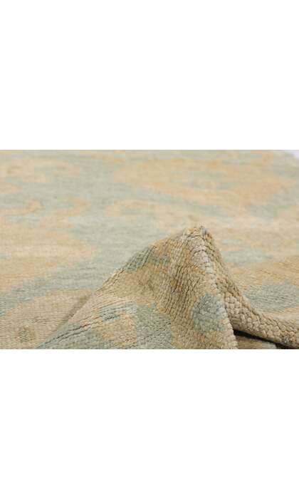 9 x 12 Modern Turkish Oushak Rug 50729