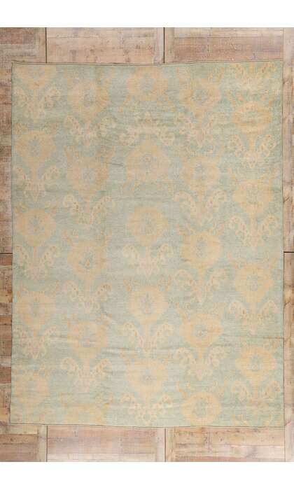 9 x 12 Modern Turkish Oushak Rug 50729