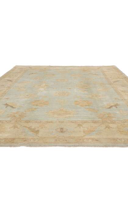 9 x 12 Modern Pastel Turkish Oushak Rug 50741