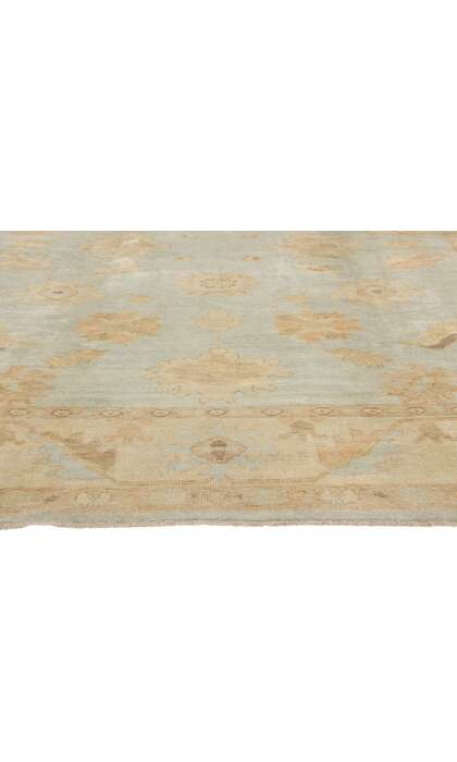 9 x 12 Modern Pastel Turkish Oushak Rug 50741