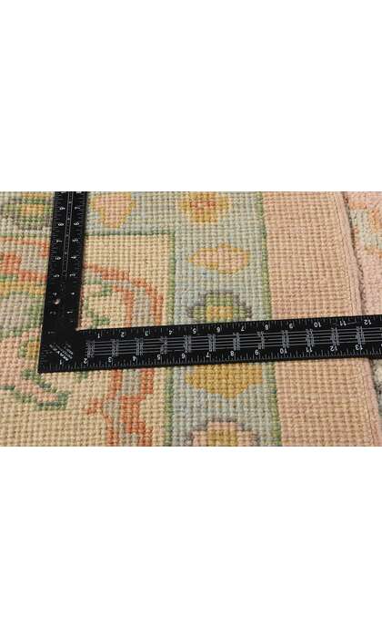 12 x 15 Modern Pink Oushak Rug 80672