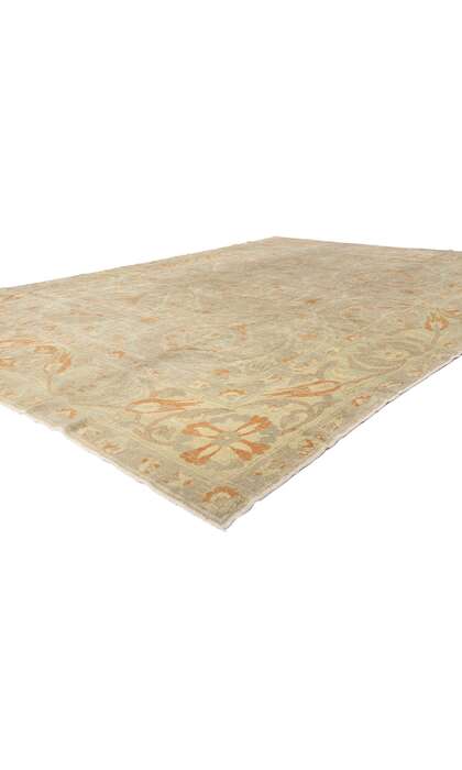 10 x 13 Modern Turkish Oushak Rug 51618